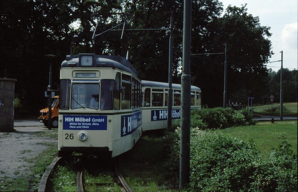 Halberstadt, Reko TE70 № 26; Halberstadt — Line to Klus