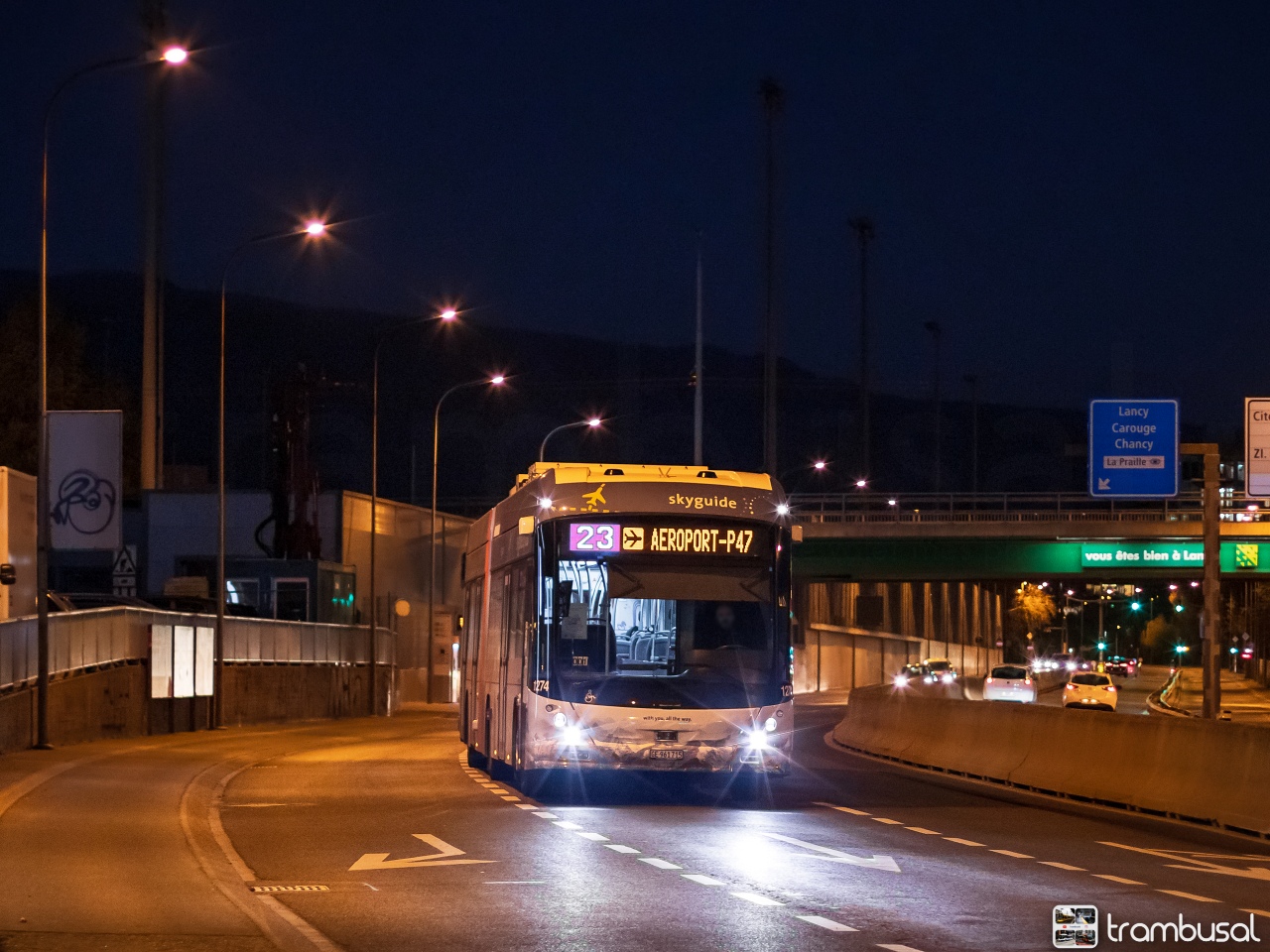 Женева, Hess lighTram 19 TOSA № 1274