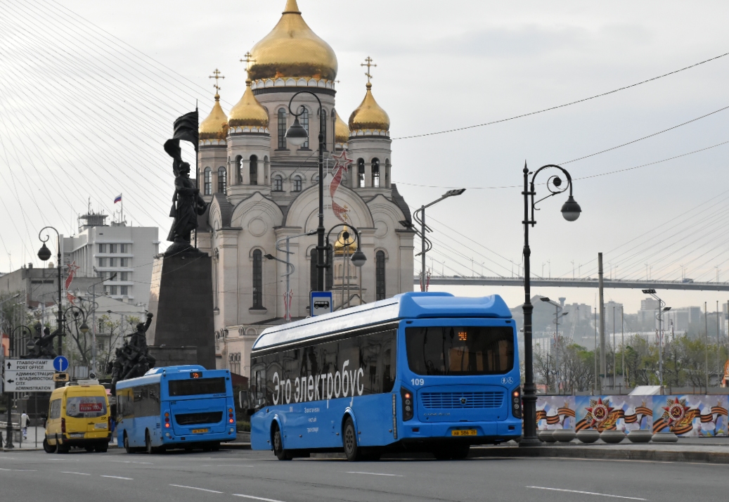 Владивосток, ЛиАЗ-6274 № 109