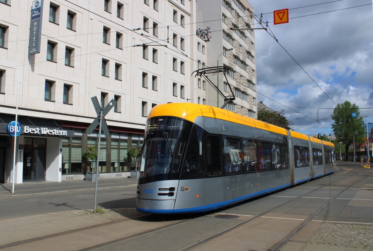 Leipzig, Solaris Tramino Leipzig (NGT10) Nr. 1002