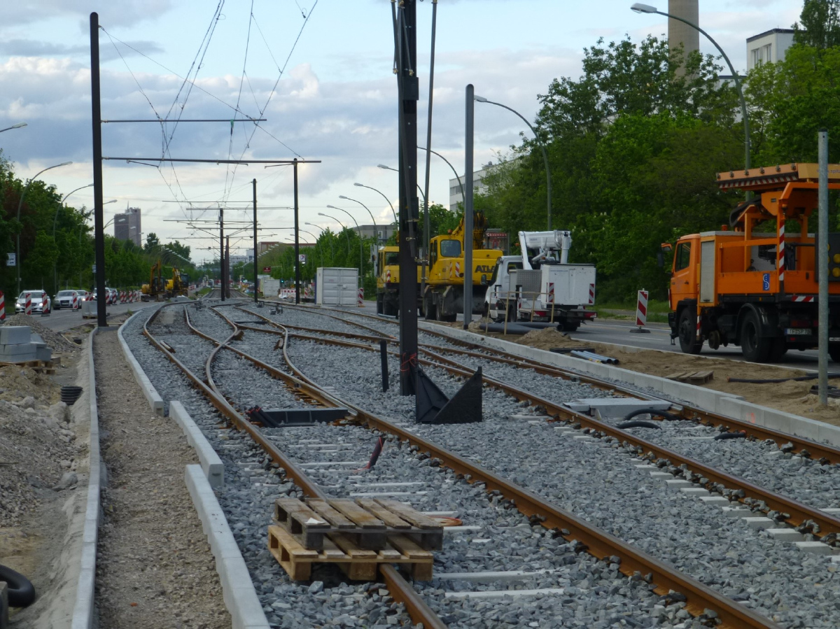 Berlin — Tram — Lines and infrastructure; Berlin — Сonstruction and repair works