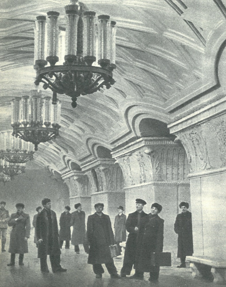 Moszkva — Metro — [5] Koltsevaya Line; Moszkva — Metropolitan — historical photos (1933-1991)