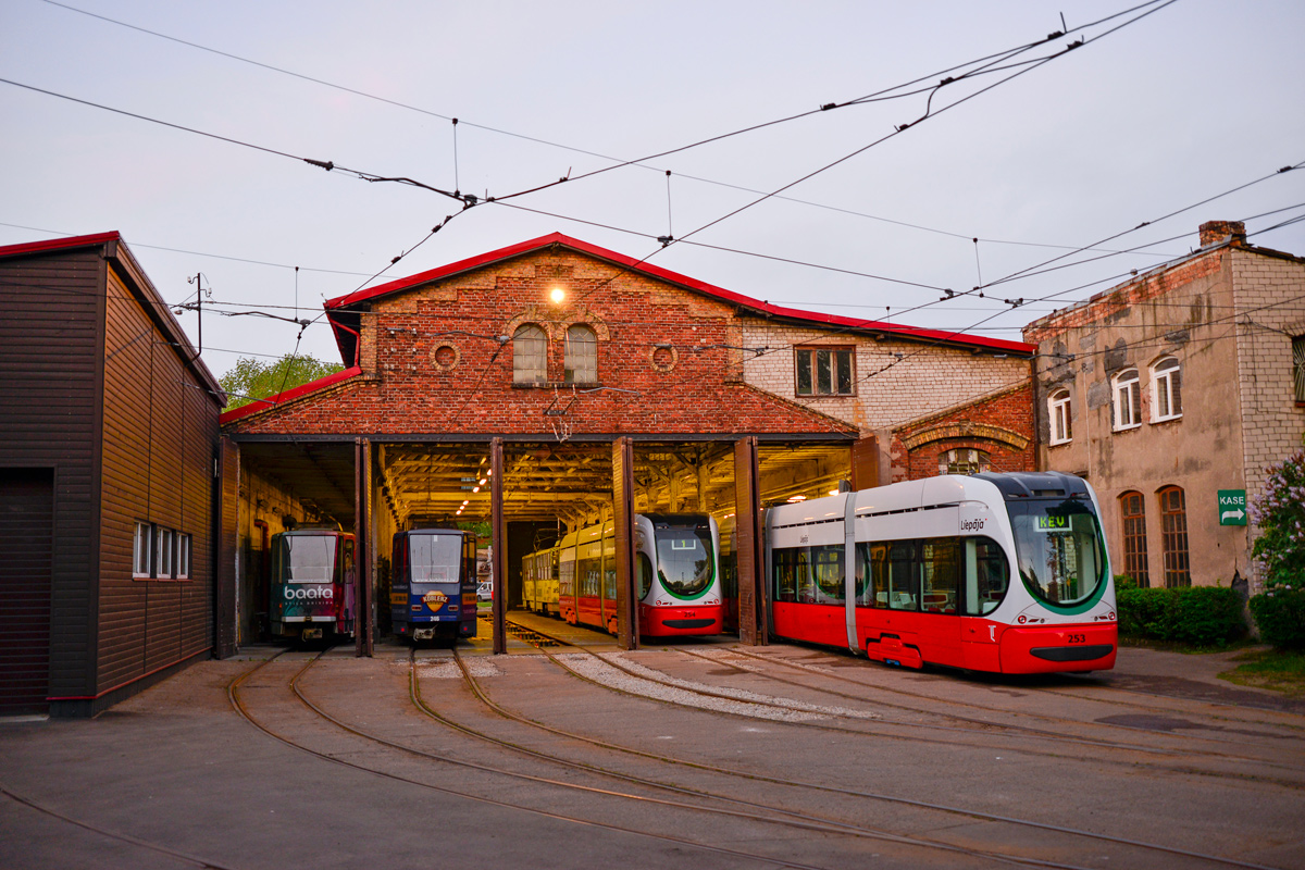 Liepaja — Tramway Lines and Infrastructure