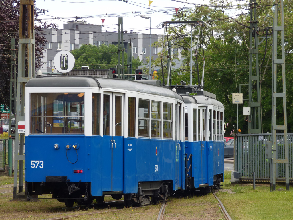 Краков, Konstal 4ND1 № 573; Краков — Парад исторических вагонов типа "N"