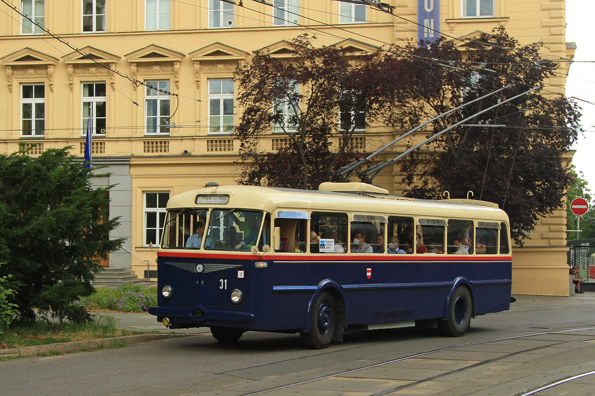 Брно, Škoda 7Tr4 № 31; Брно — Dopravní nostalgie 2021