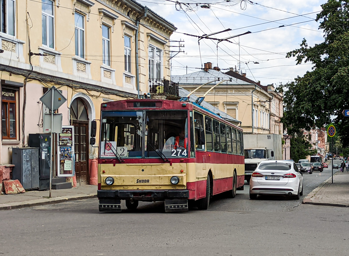 Чернівці, Škoda 14Tr02/6 № 274