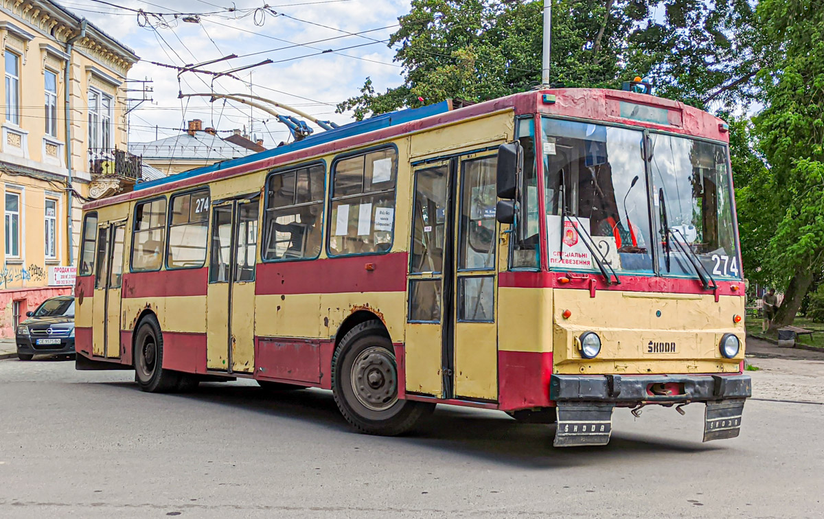 Черновцы, Škoda 14Tr02/6 № 274