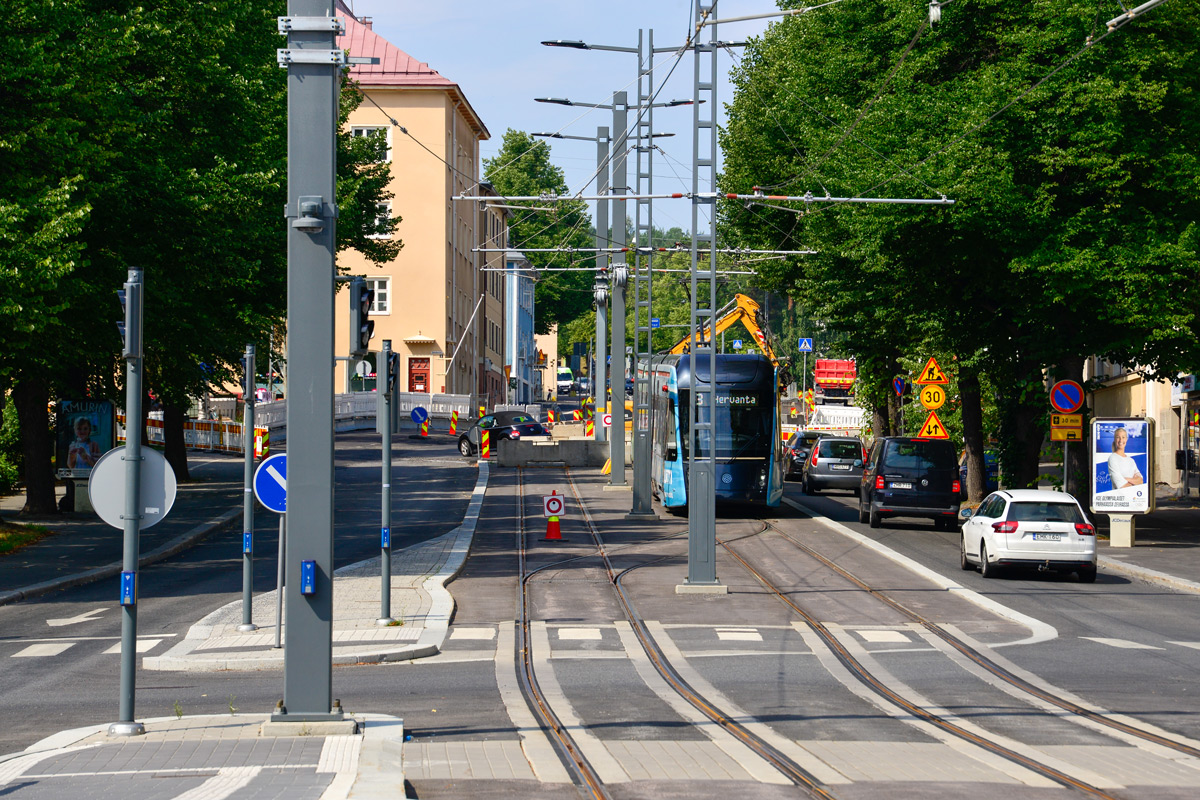 Tampere — Miscellaneous photos; Tampere — Tramway Construction