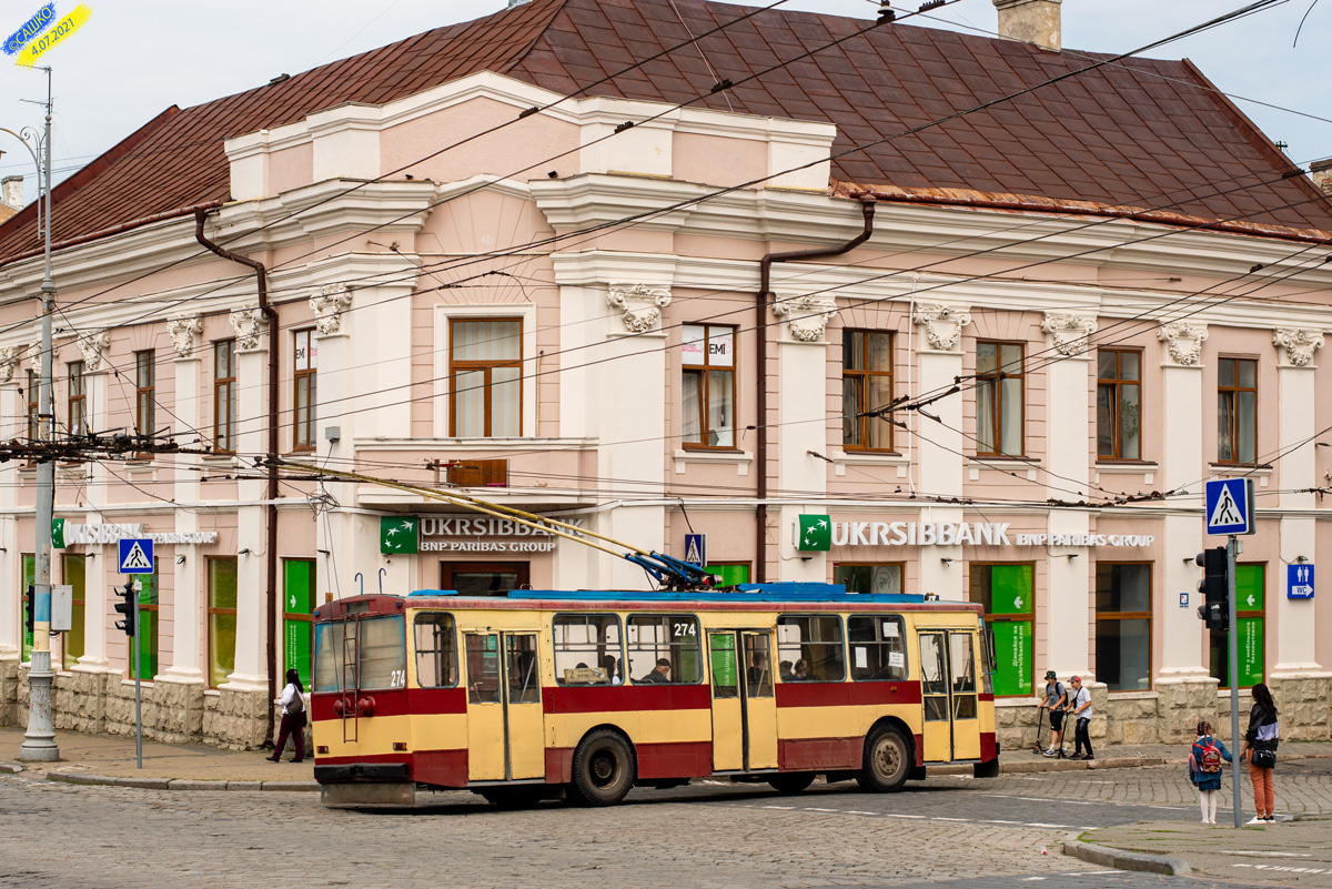 Черновцы, Škoda 14Tr02/6 № 274