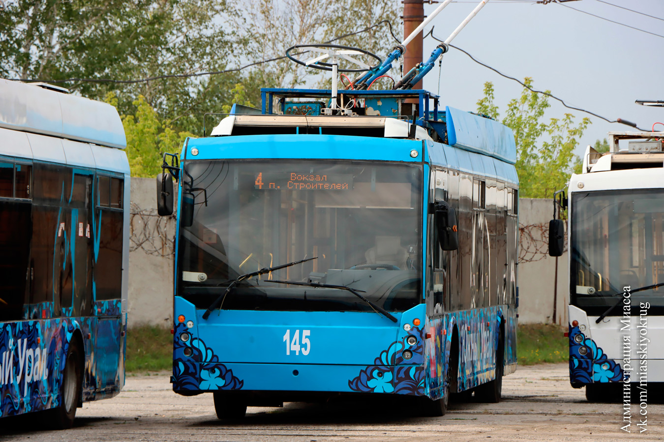 Miass, Trolza-5265.00 “Megapolis” N°. 145; Miass — New trolleybuses