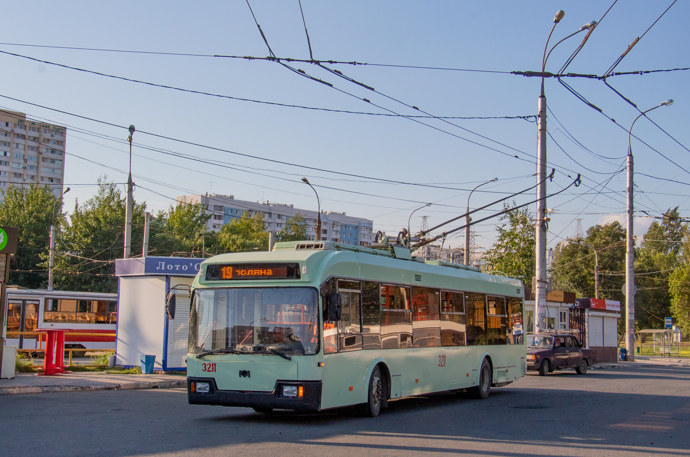 Szamara, BKM 321 — 3211; Szamara — Terminus stations and loops (trolleybus)
