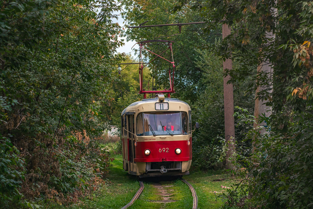 Yekaterinburg, Tatra T3SU č. 692; Yekaterinburg — Line to Zelenyi Ostrov (Green Island)