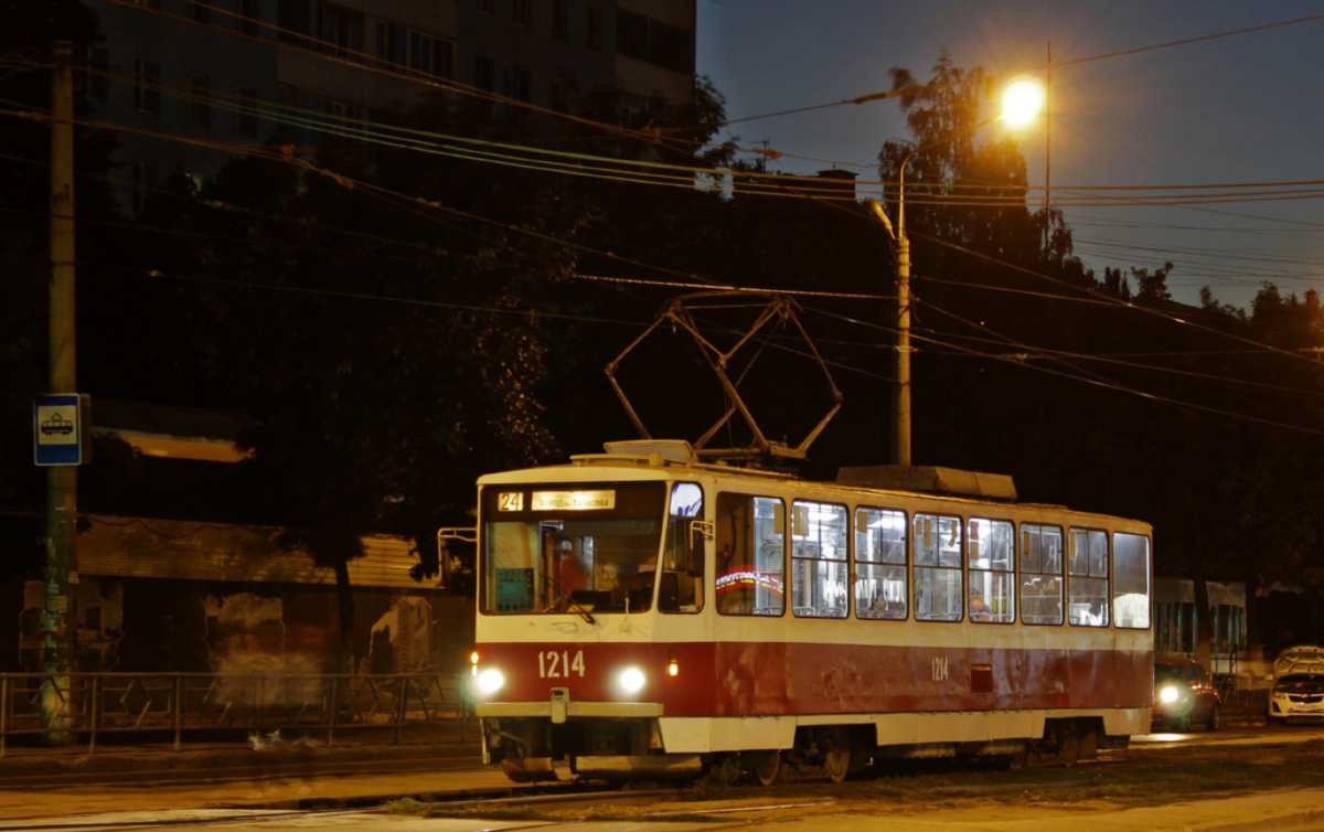 Самара, Tatra T6B5SU № 1214