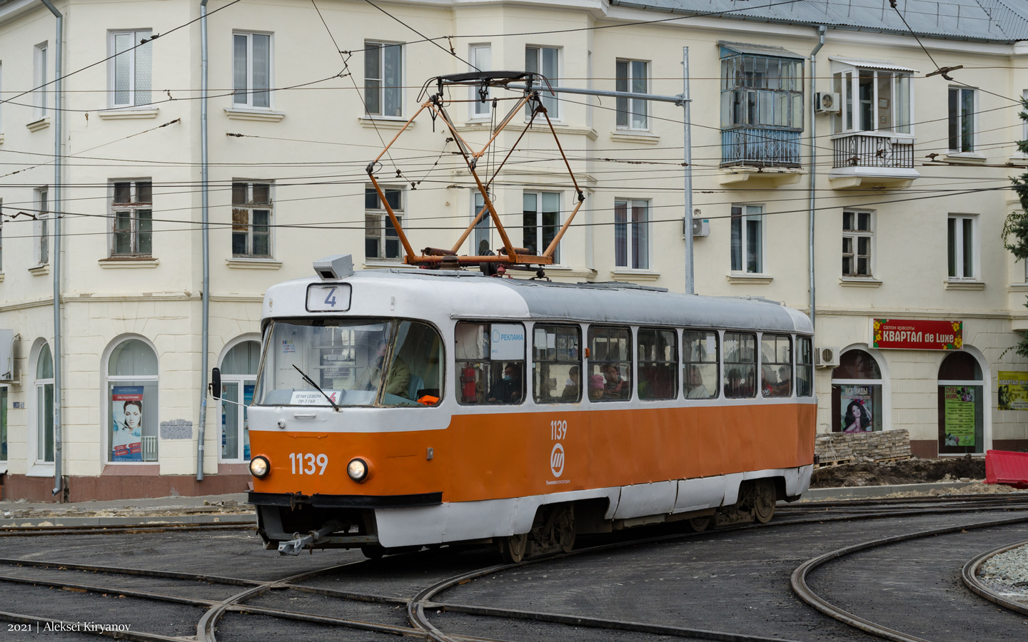 Oulianovsk, Tatra T3SU N°. 1139