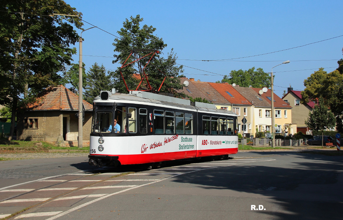 Хальберштадт, Esslingen GT4 № 156; Хальберштадт — Линия на Klus
