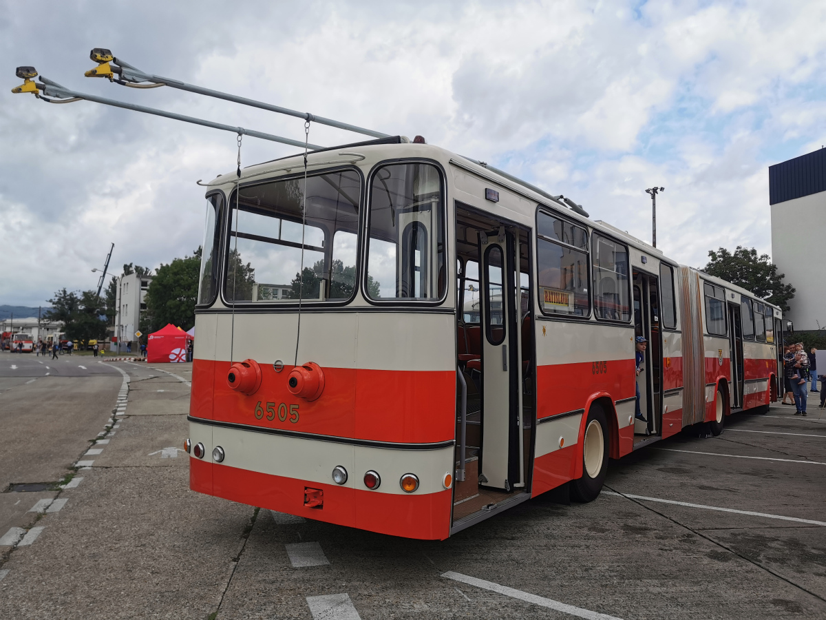 Bratislava, Sanos-Škoda S200Tr № 6505; Bratislava — Depot Open Doors Day 2021