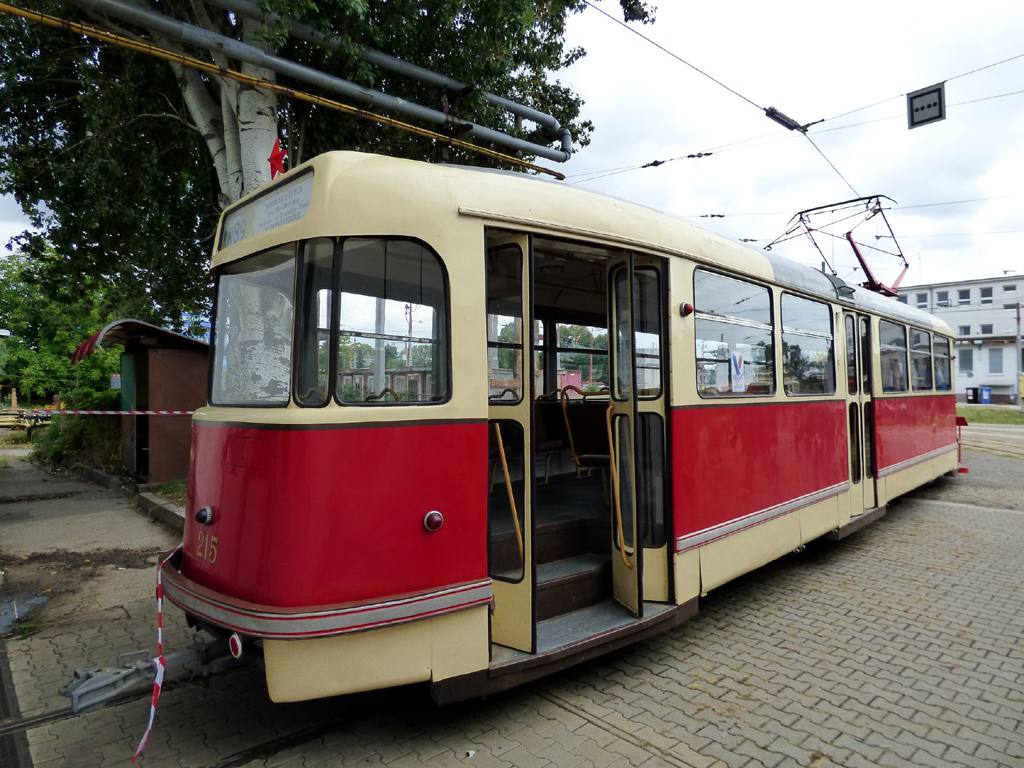 Bratislava, Tatra T2 № 215; Bratislava — Depot Open Doors Day 2021