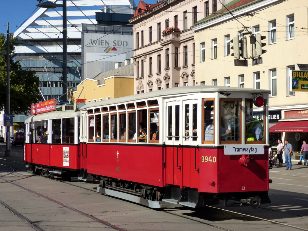 Viena, Simmering Type  k5 Nr. 3940; Viena — Tramwaytag 2021