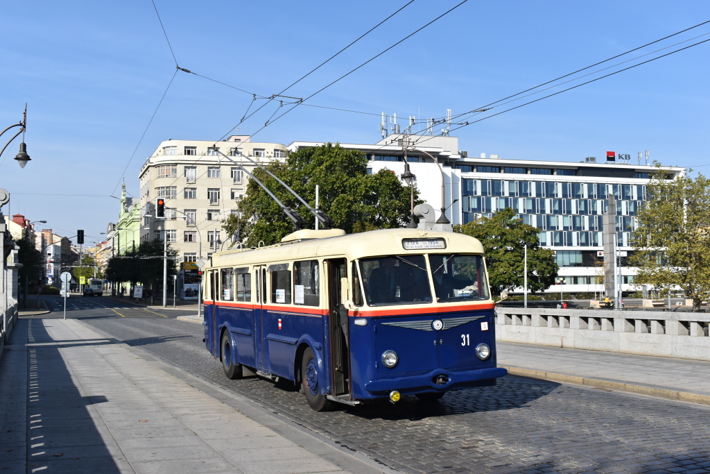 Brno, Škoda 7Tr4 č. 31; Plzeň — Trolejbusové oslavy 80 let provozu a 85 let výroby / Trolleybus celebrations of 80 years of operation and 85 years of production