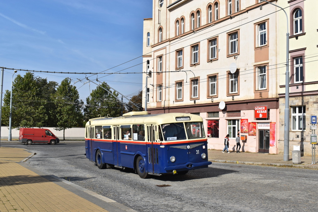 Brno, Škoda 7Tr4 № 31; Plzeň — Trolejbusové oslavy 80 let provozu a 85 let výroby / Trolleybus celebrations of 80 years of operation and 85 years of production