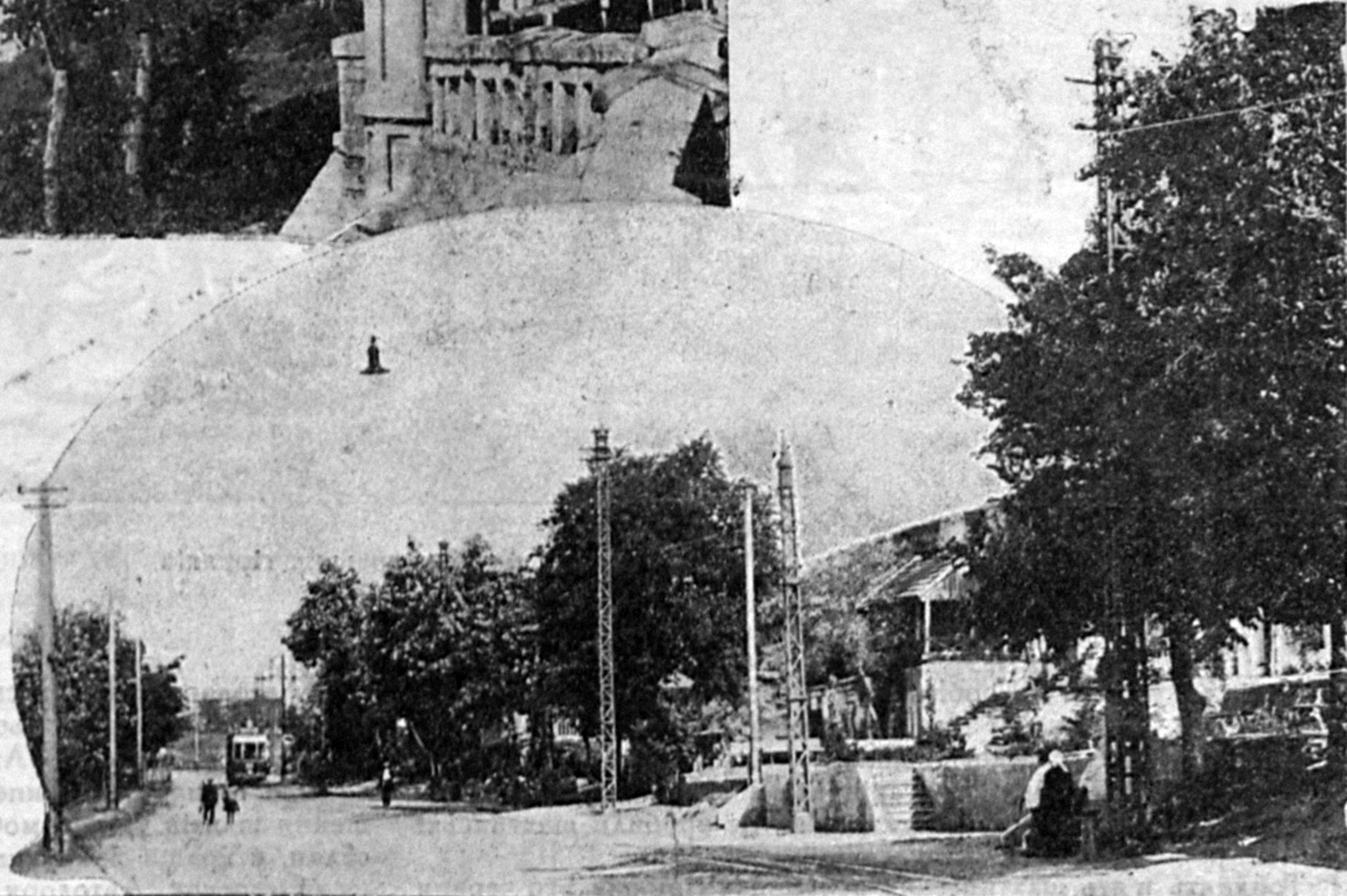 Odesa — Removed Tramway Lines; Odesa — Tramway Lines: Frantsuzkiy Boulevard — Arkadiia