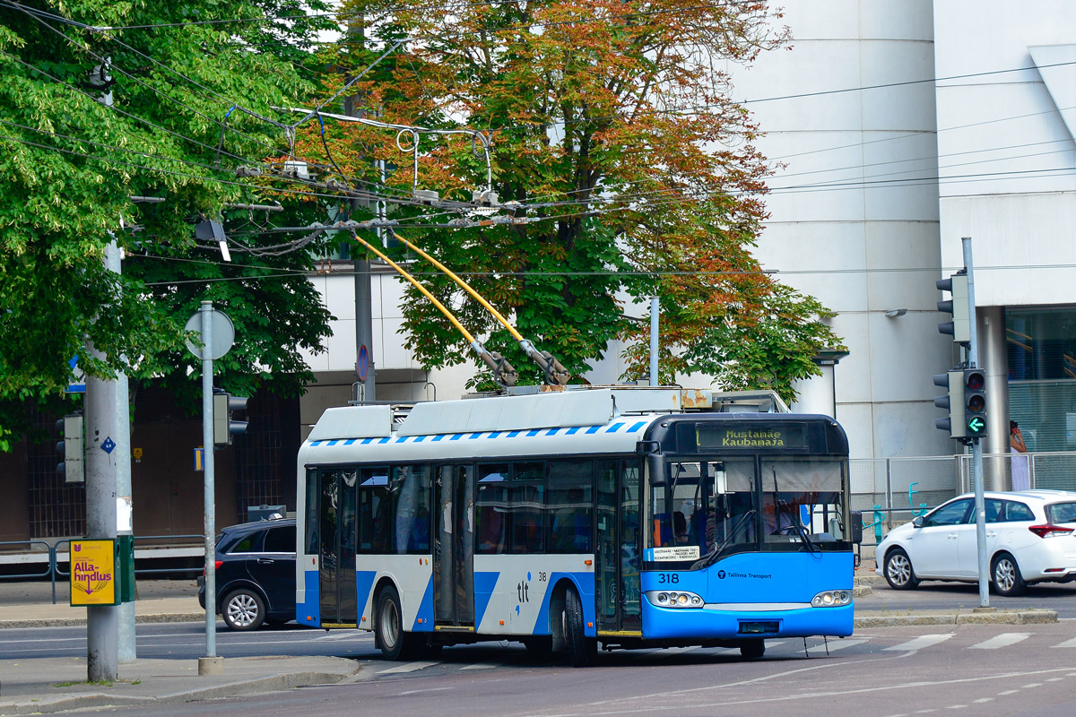 Tallinna, Solaris Trollino II 12 Ganz # 318