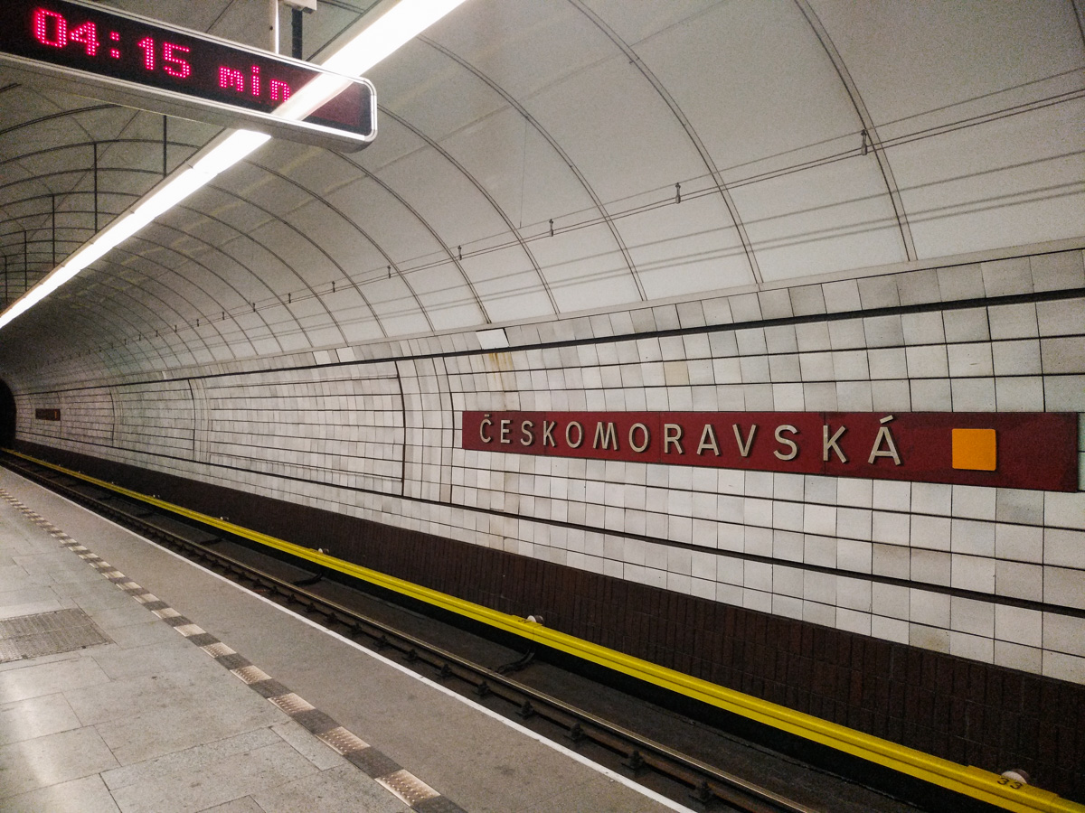 Прага — Метрополитен: линия B