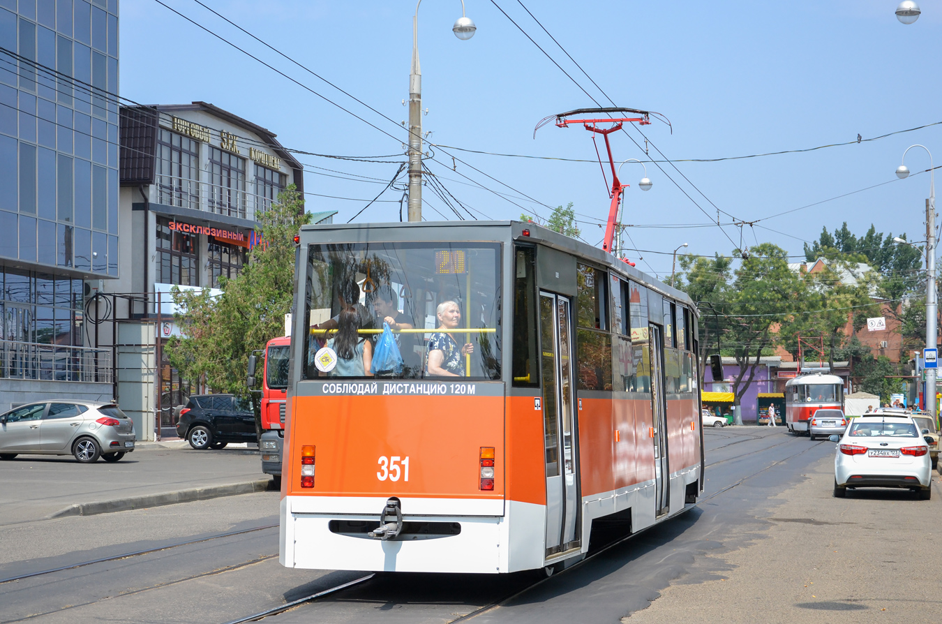 Krasnodar, 71-605ТН (КТМ-5М3Р8) nr. 351