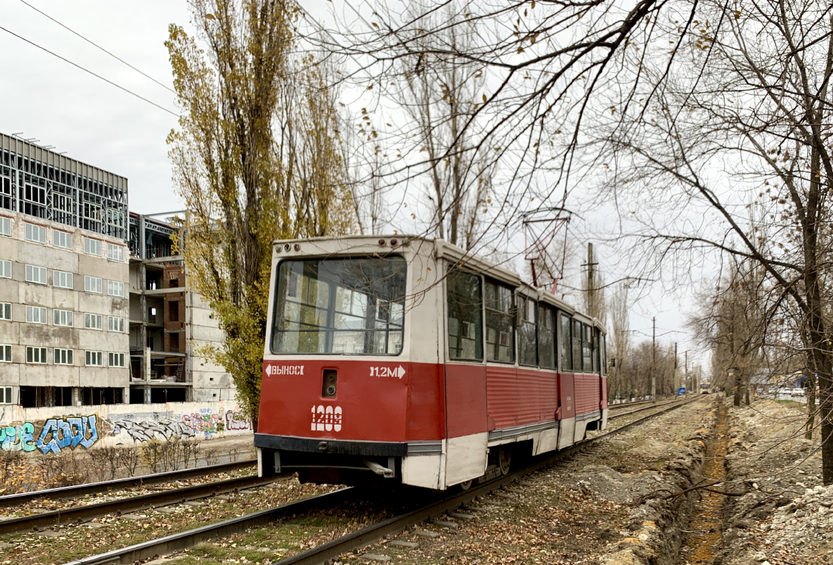 Saratov, 71-605 (KTM-5M3) Nr. 1209; Saratov — Reconstruction of the tram network as part of the implementation of the high—speed tram project — route No. 3
