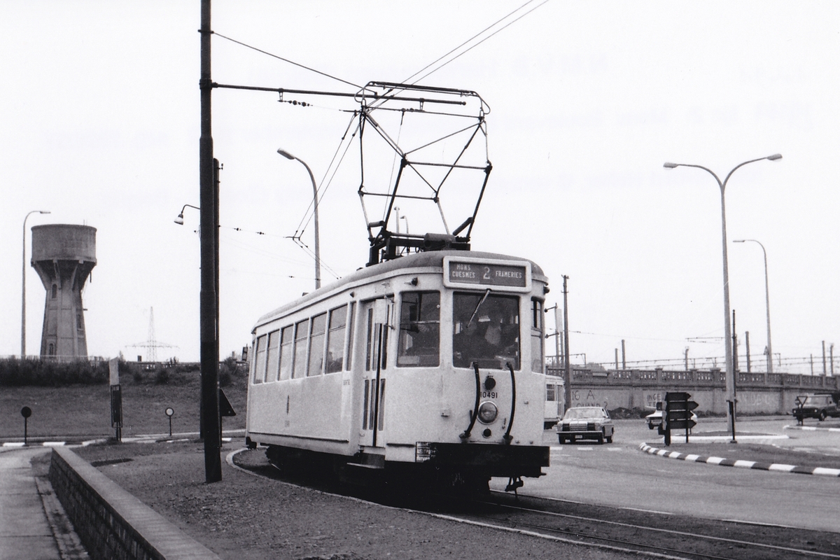Charleroi, SNCV S motor car — 10491; Charleroi — Old Photos (SNCV)
