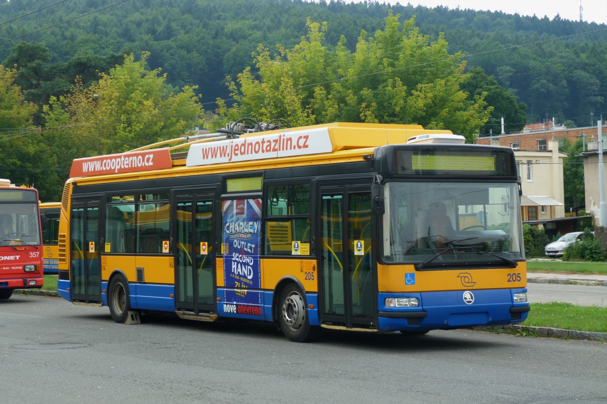 Zlin, Škoda 24Tr Irisbus Citybus Nr 205