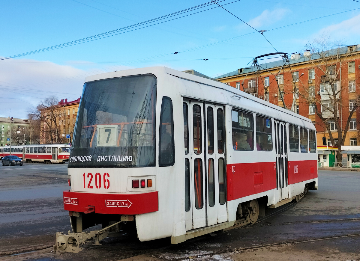 Самара, Tatra T3RF № 1206