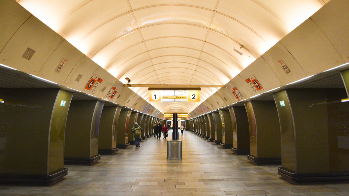 Prága — Metro: Line B