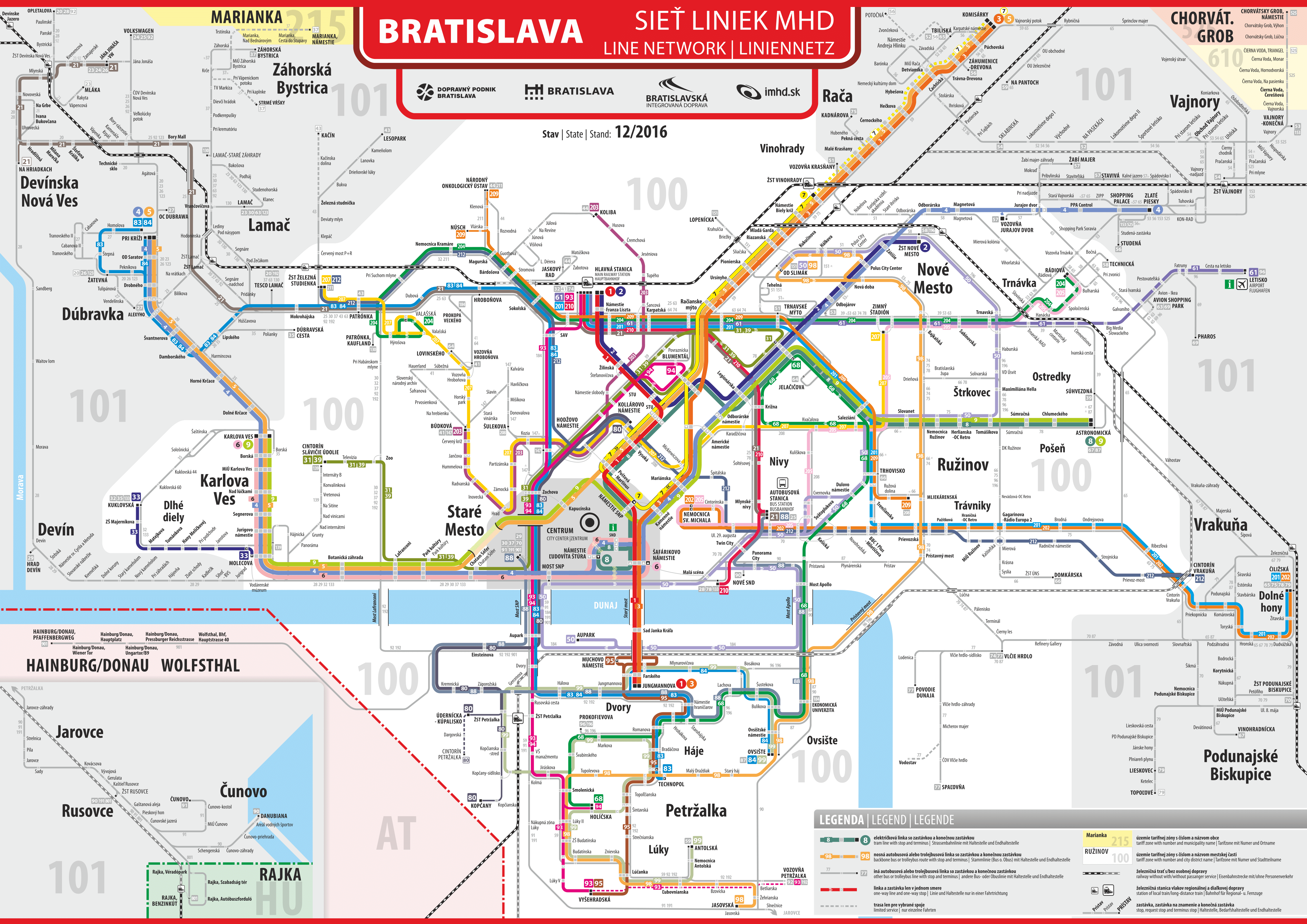 Bratislava — Maps