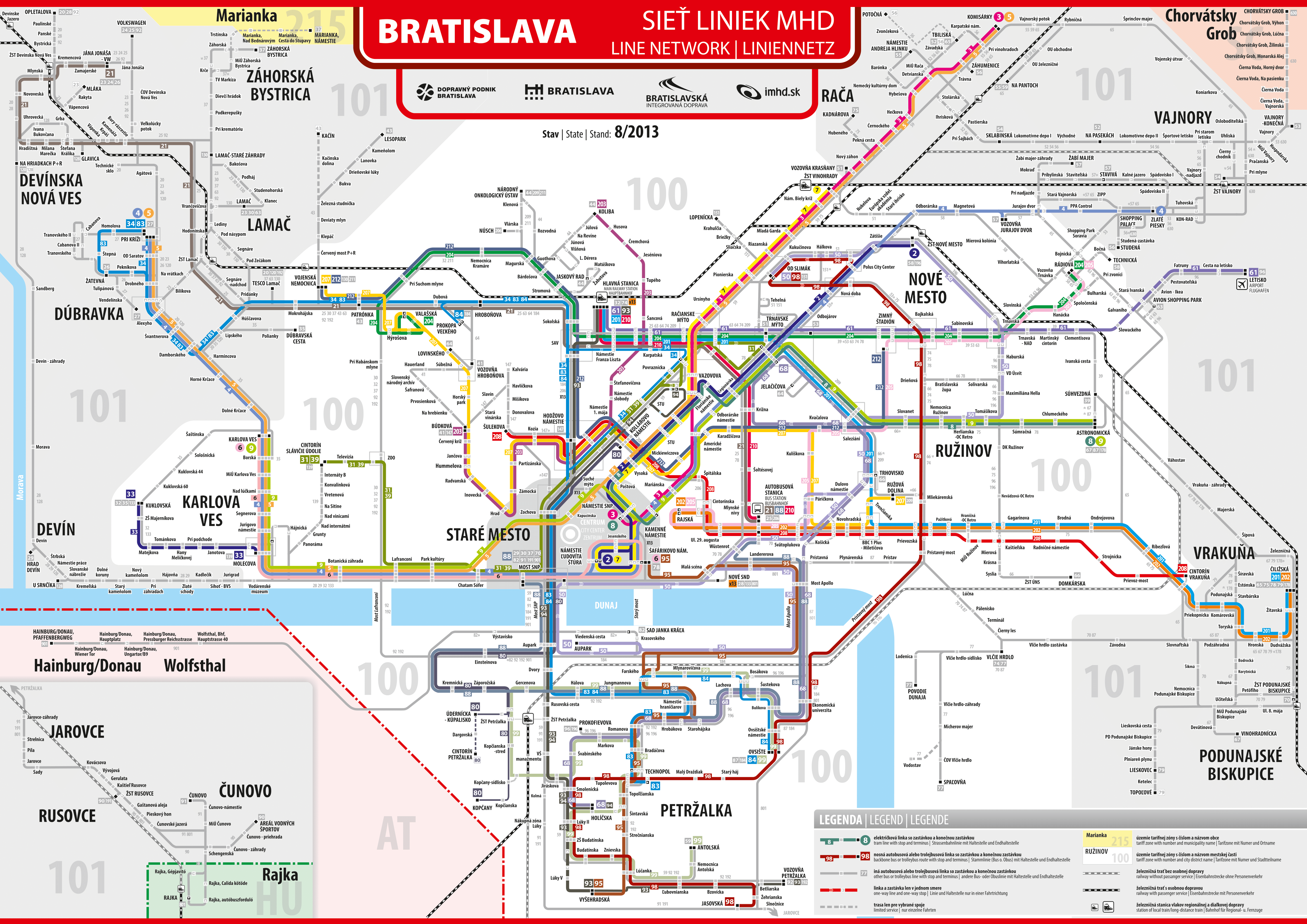 Bratislava — Maps