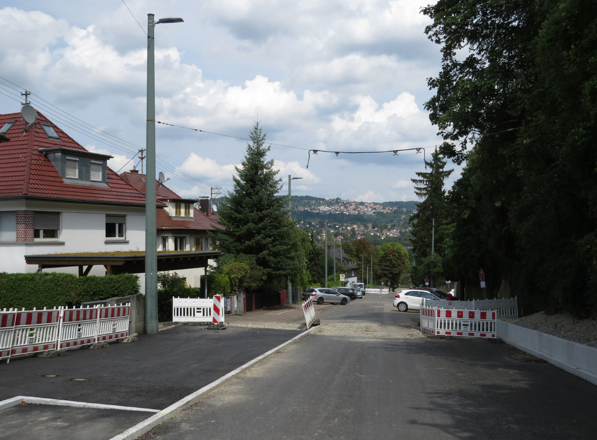 Esslingen — Trolleybus Lines and Infrastructure