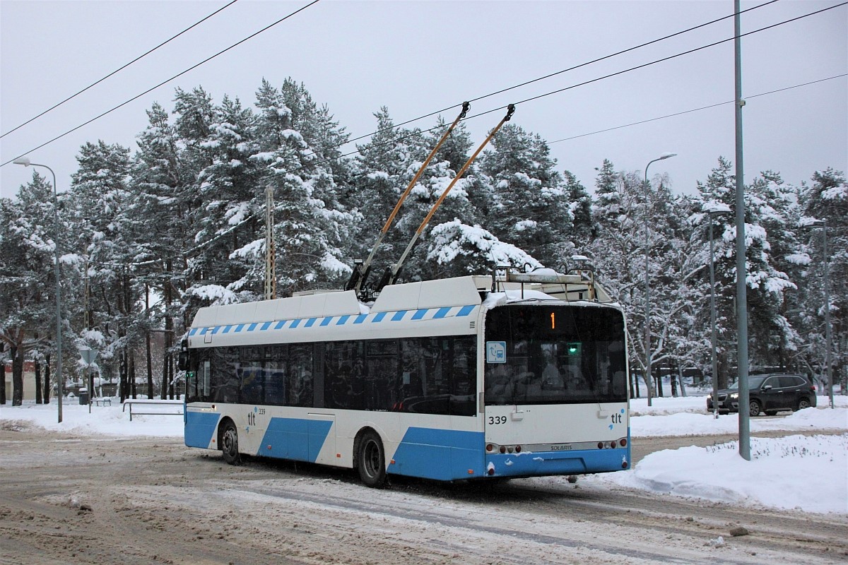 Таллин, Solaris Trollino III 12 AC № 339