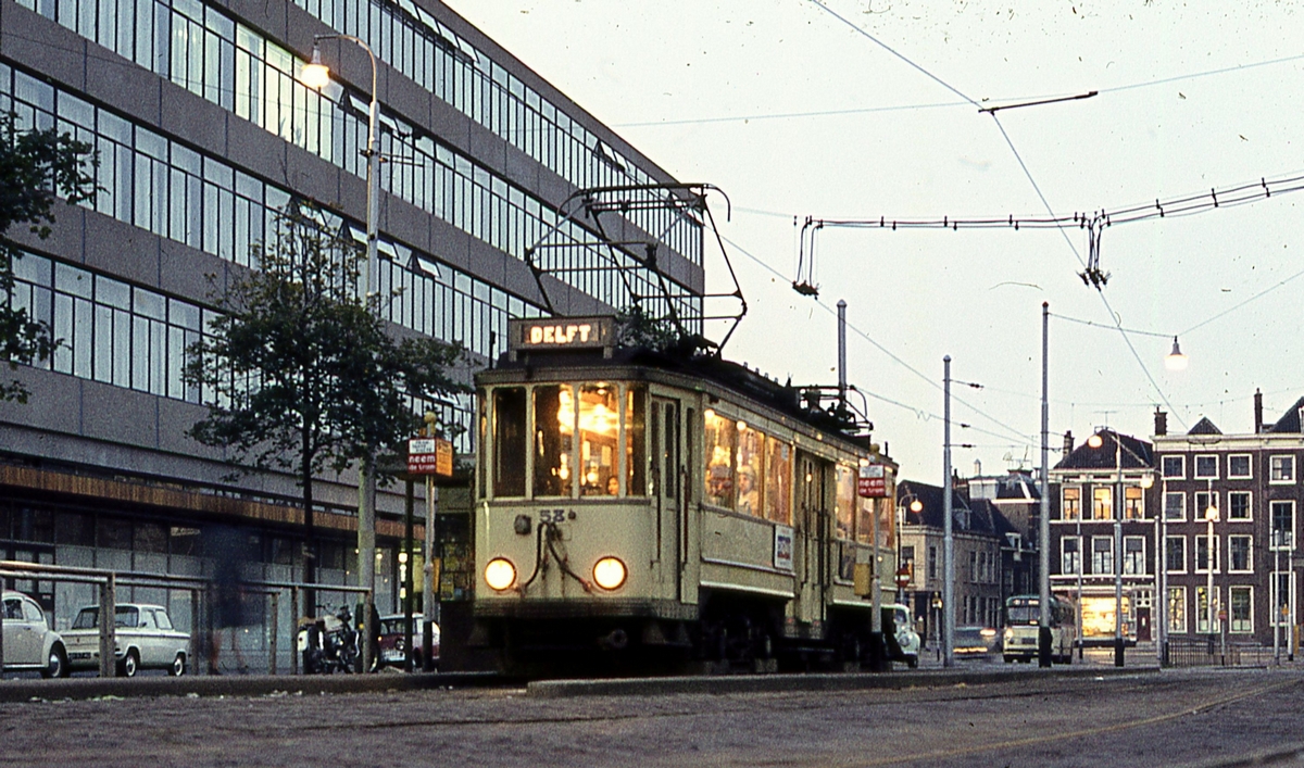 Гаага, Четырёхосный моторный Linke-Hofmann № 58; Гаага — Старые фотографии