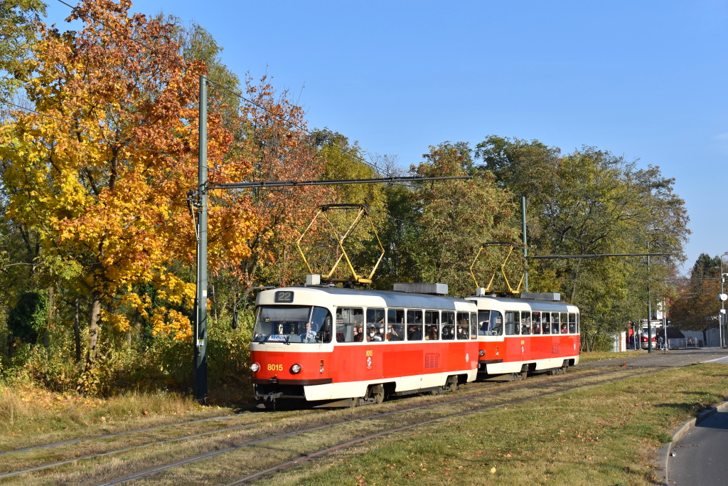 Praga, Tatra T3M2-DVC Nr. 8015