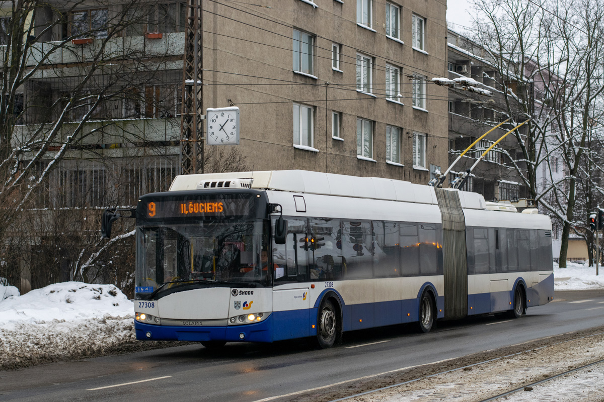 რიგა, Škoda 27Tr Solaris III № 27308