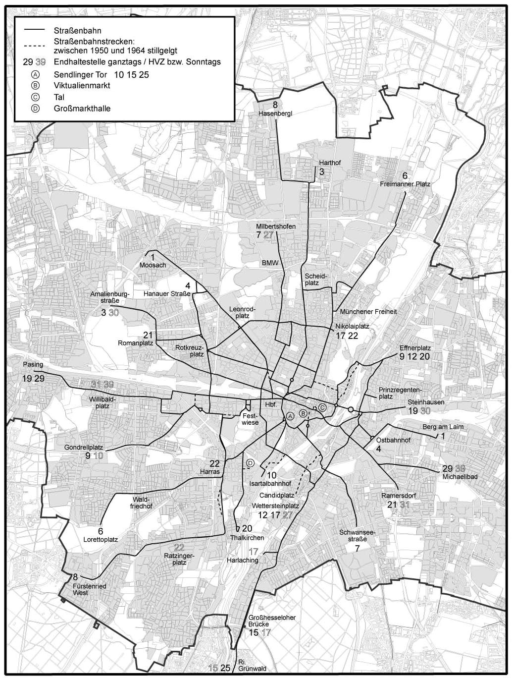 Monachium — Maps