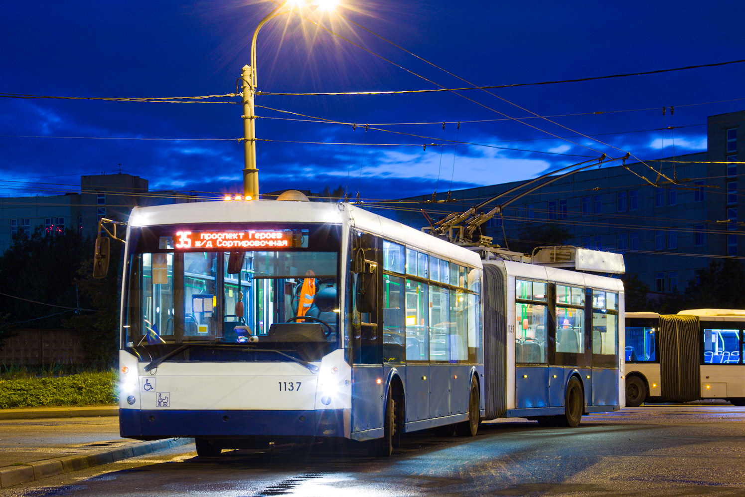 Санкт-Петербург, Тролза-6206.01 «Мегаполис» № 1137