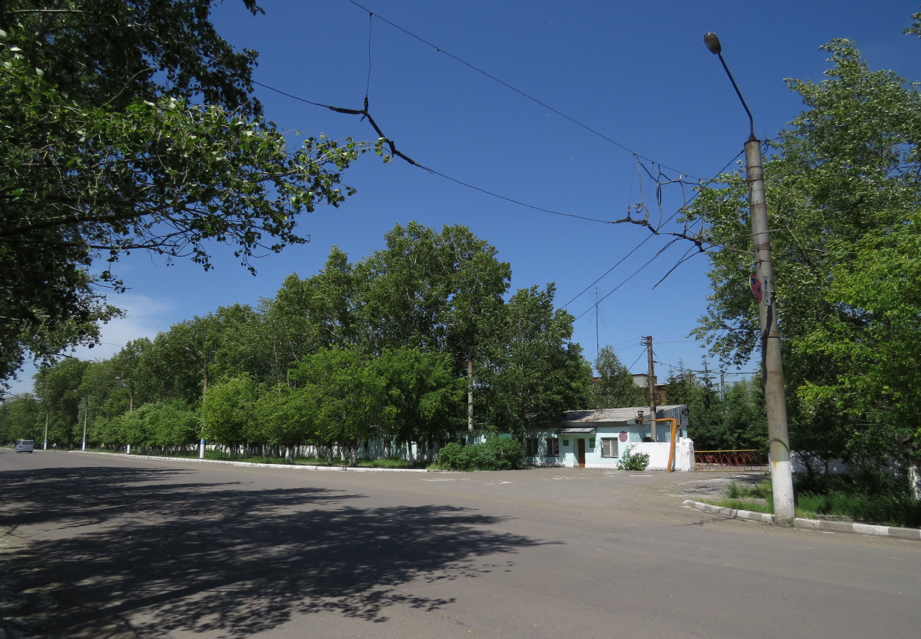 Петропавловск — Закрытые линии; Петропавловск — Троллейбусный парк