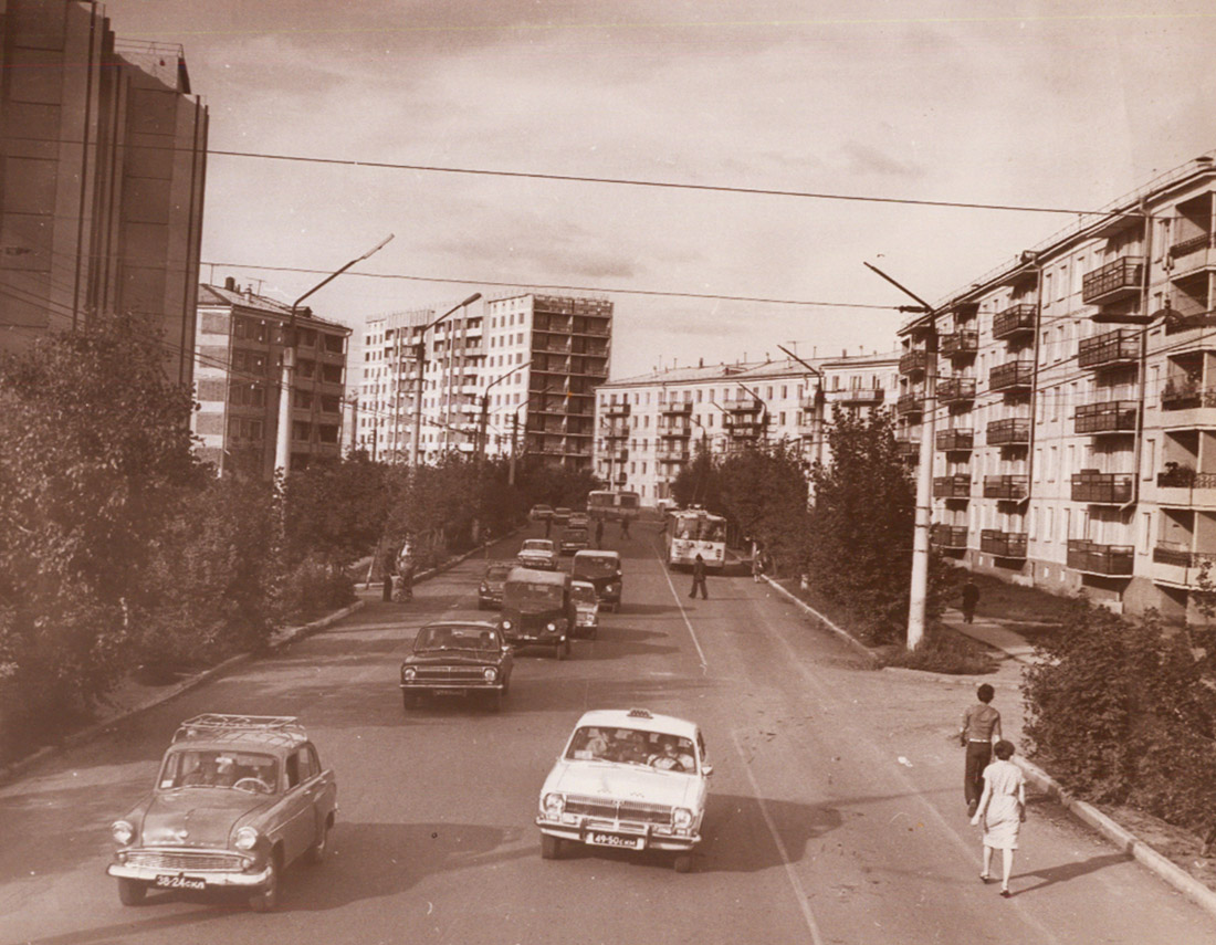 Petropavl — Old Photos; Petropavl — Trolleybus Lines and Infrastructure