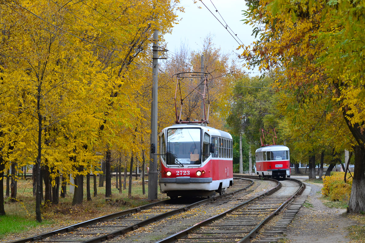 Volgograd, Tatra T3SU nr. 2723; Volgograd, Tatra T3SU (2-door) nr. 2635