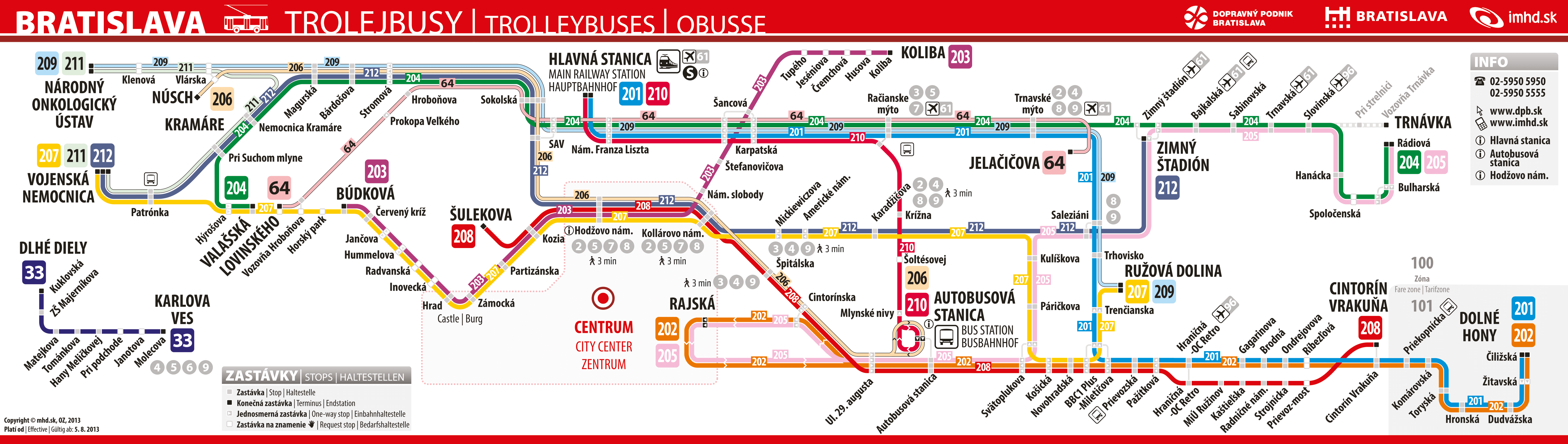 Pressburg — Maps