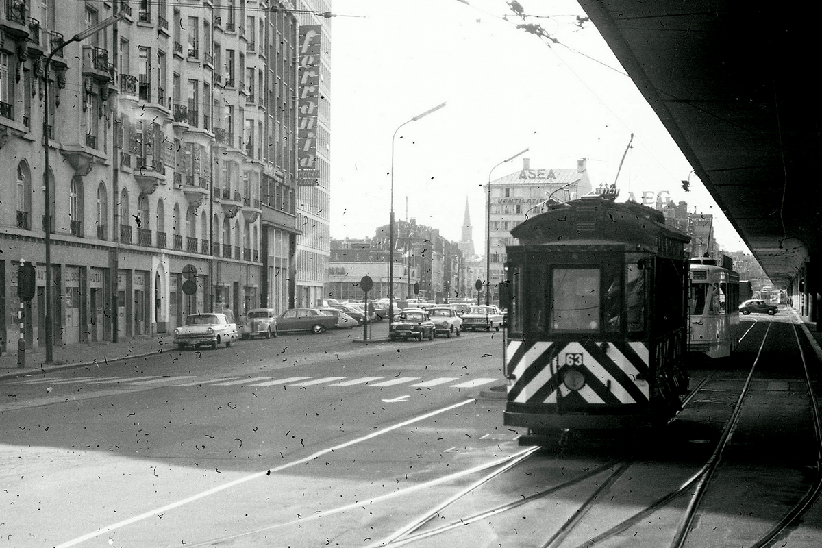 Brussels, 2-axle motor car № 63; Brussels — Old photos MIVB / STIB