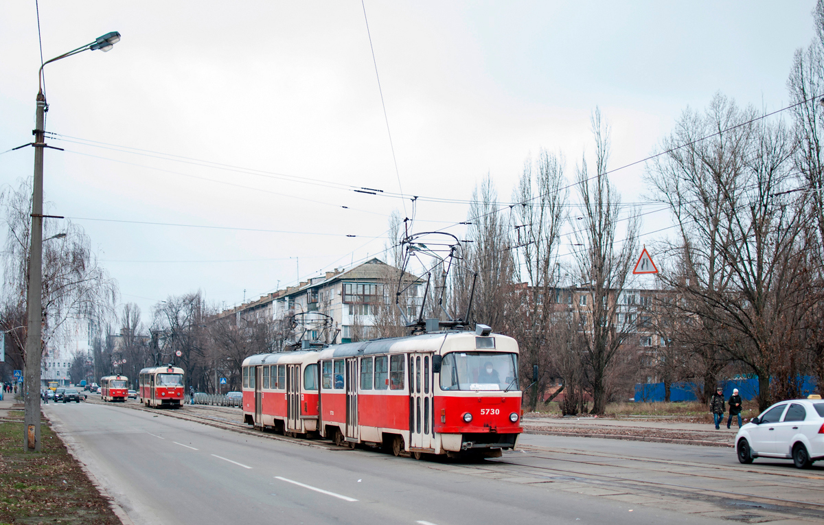 Kijów, Tatra T3 Nr 5730