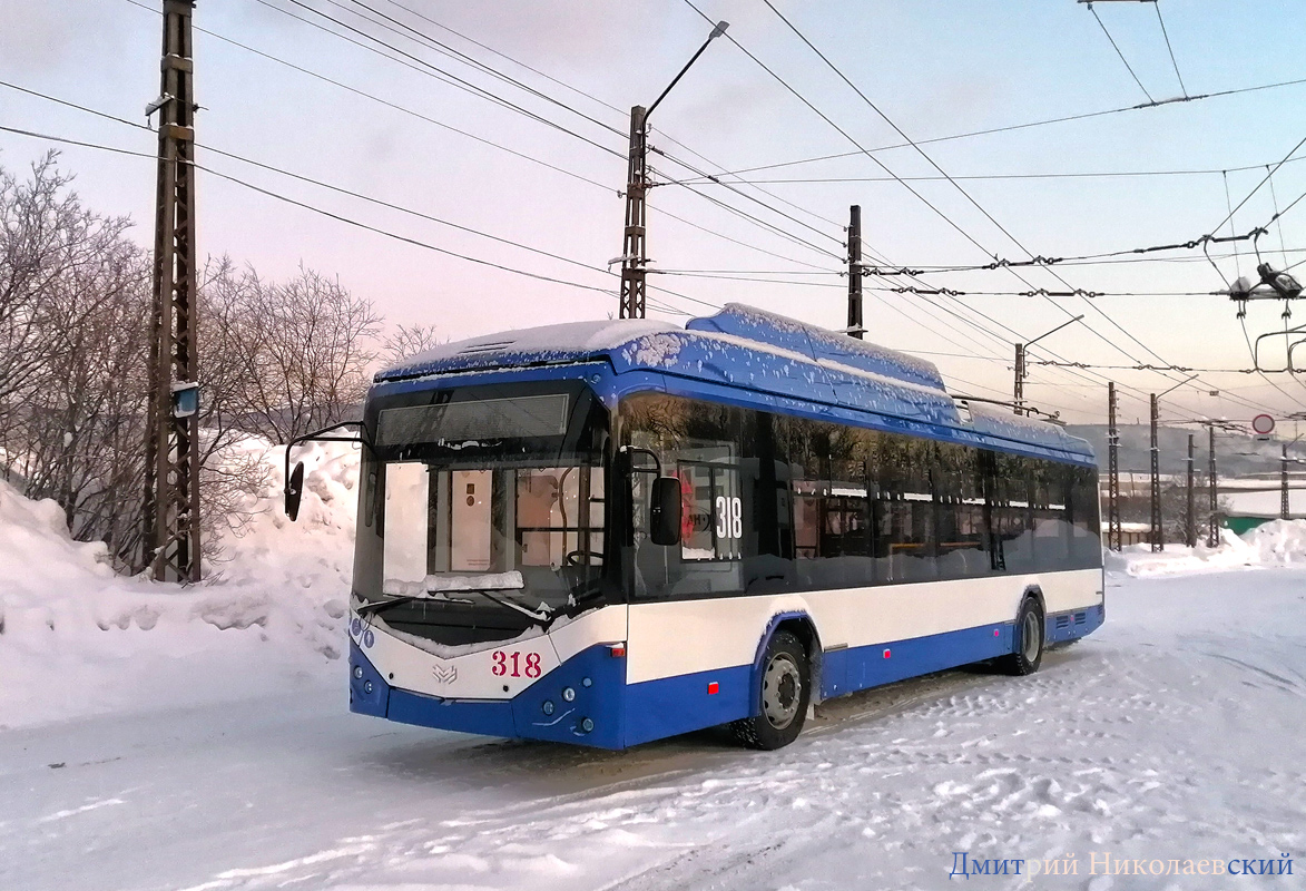 Мурманск, БКМ 321 № 318