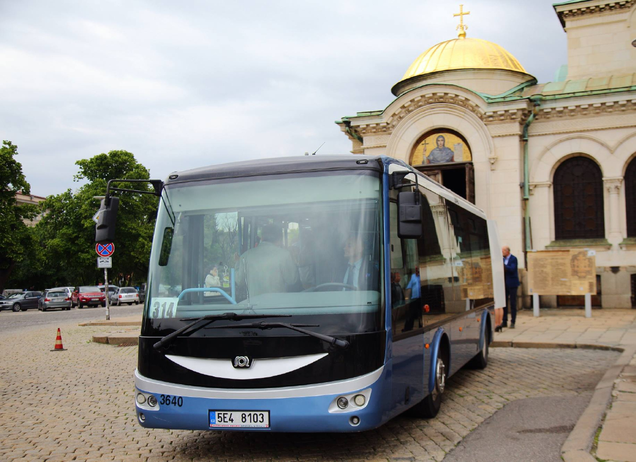 Sofia, SOR EBN 8 nr. 3640; Sofia — Electric buses for tests in Sofia 2014 — 2023